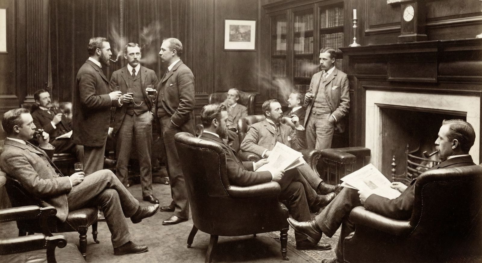 19世紀倫敦紳士俱樂部 Man Cave 原型