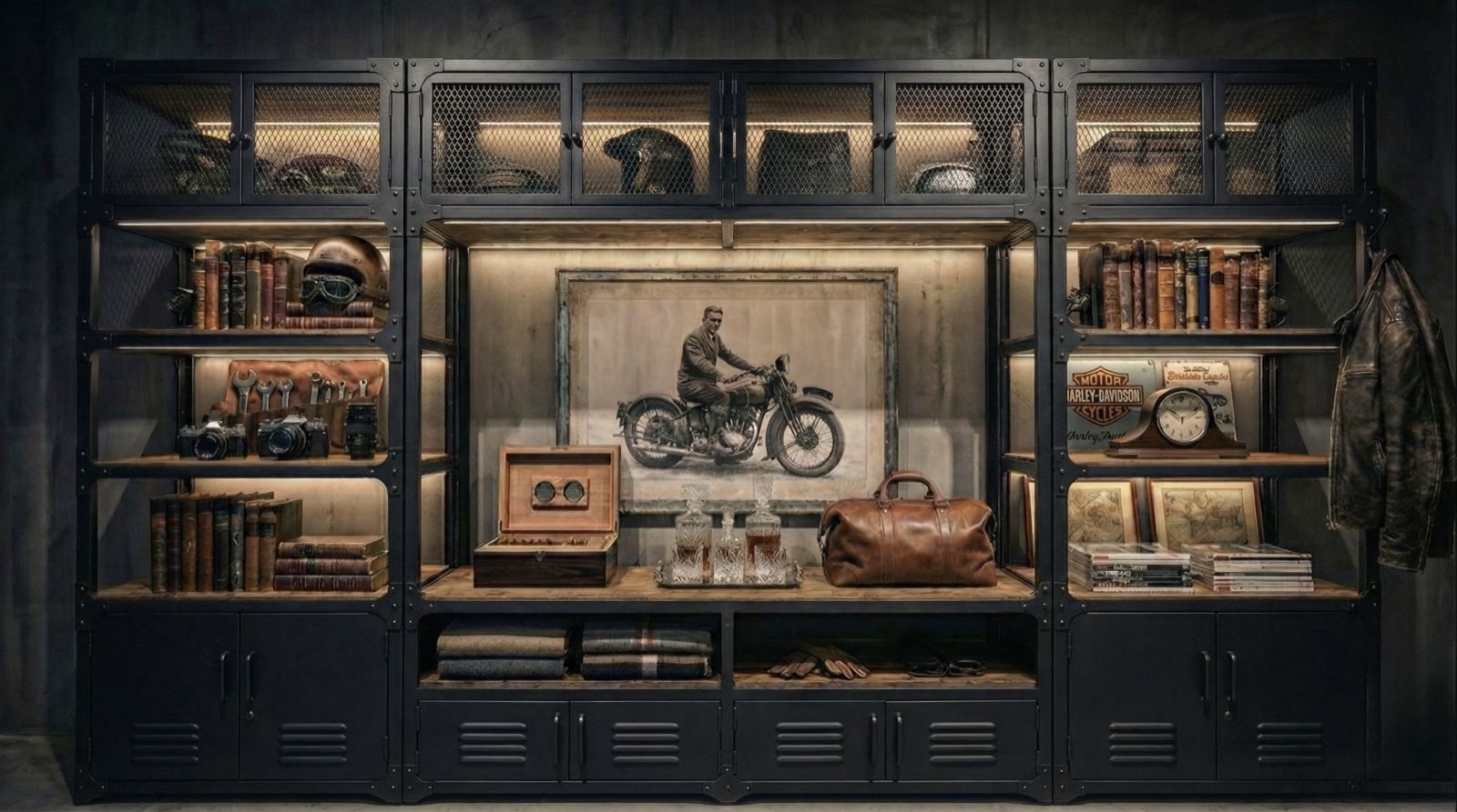 BigBoyRoom 工業風鐵件實木訂製家具