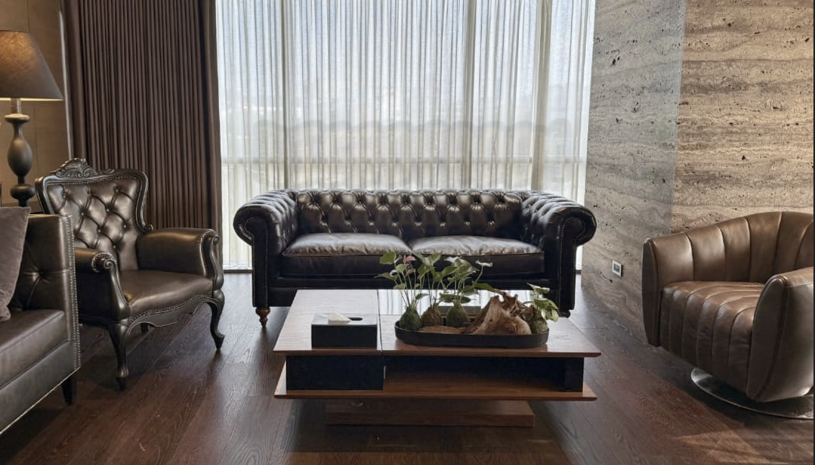 Chesterfield Style C 英式沙發招待所案例