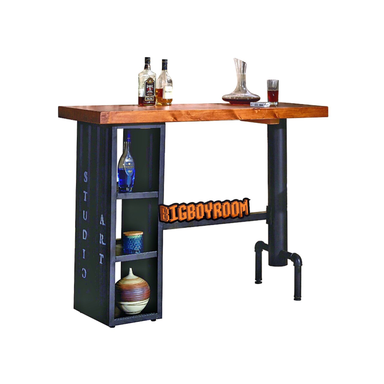 BIgBoyRoom美式復古工業風家具 - 唐德利恩 Donderion 美 式 復古 水管 餐桌 辦公桌 長桌 造型 T278 ALM 系列